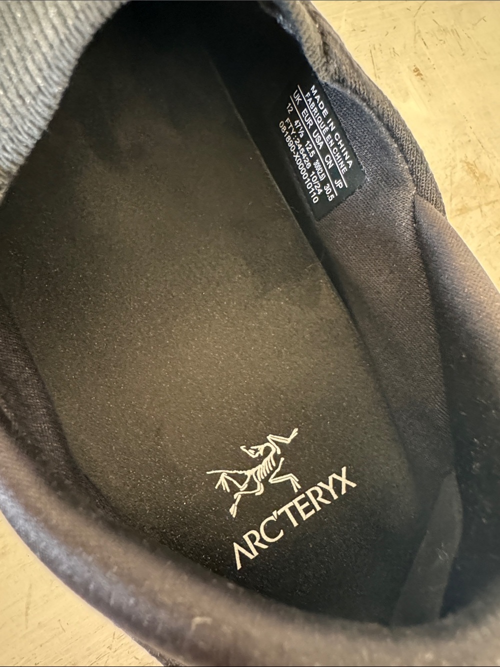 Arc’teryx Kragg Shoe | Black | Men’s Size 12.5 - Picture 7 of 10